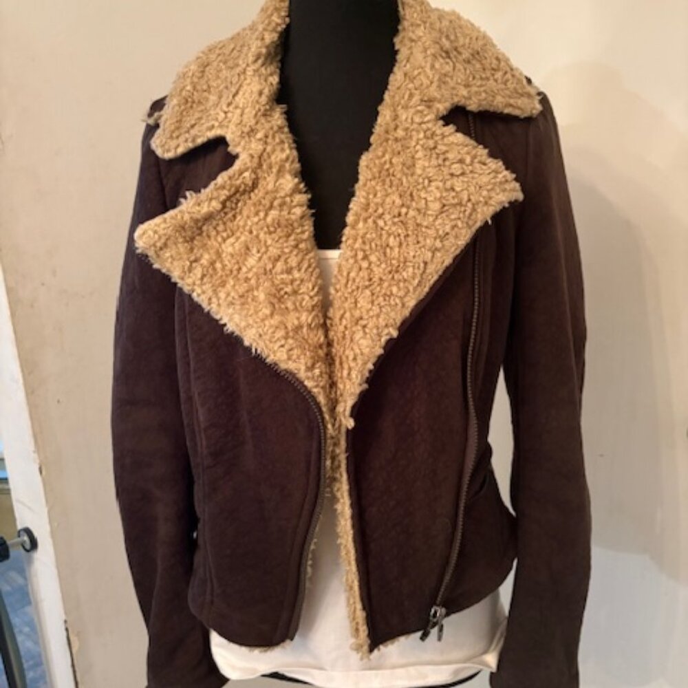 Zara faux shearling jacket